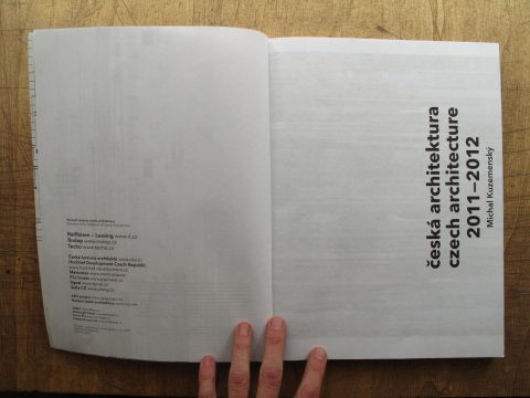 YEARBOOK OF CZECH ARCHITECTURE 2011-2012