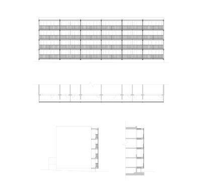 Enlargement of panel block house loggias